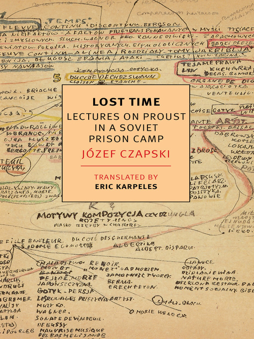 Title details for Lost Time by Jozef Czapski - Available